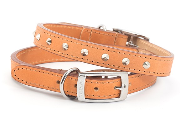 ANCOL Heritage Studded Leather Collar - Image 3