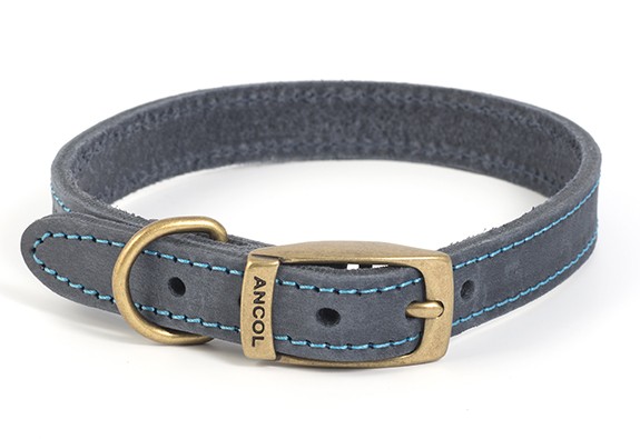 ANCOL Timberwolf Leather Collar | Torne Valley