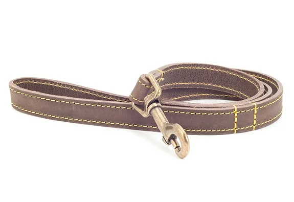 ANCOL Timberwolf Leather Lead 1M - Image 3