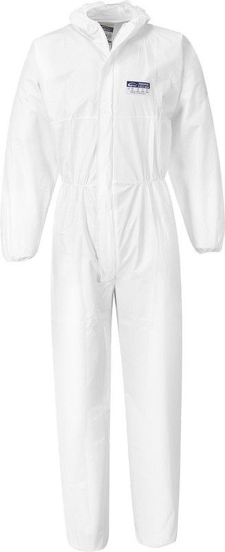 Portwest Microporous Disposable Coverall Overall White | Torne Valley