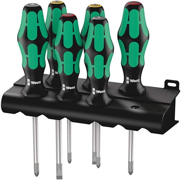 Wera Kraftform 334/355/6 Screwdriver Set (6 Piece) | Torne Valley