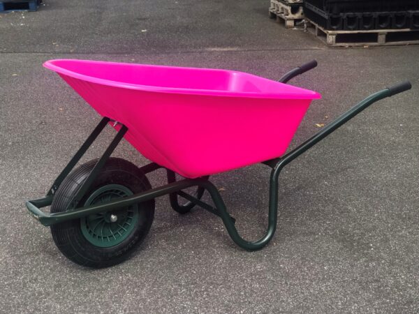Plastic Wheelbarrow Pink on sale offer