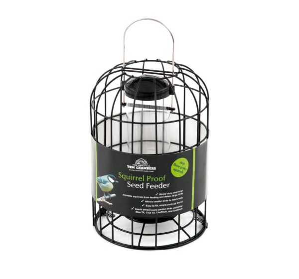 Tom Chambers Squirrel Proof Cage Seed Feeder | Torne Valley
