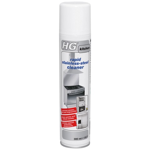 HG Rapid Stainless-steel Cleaner 250ml | Torne Valley