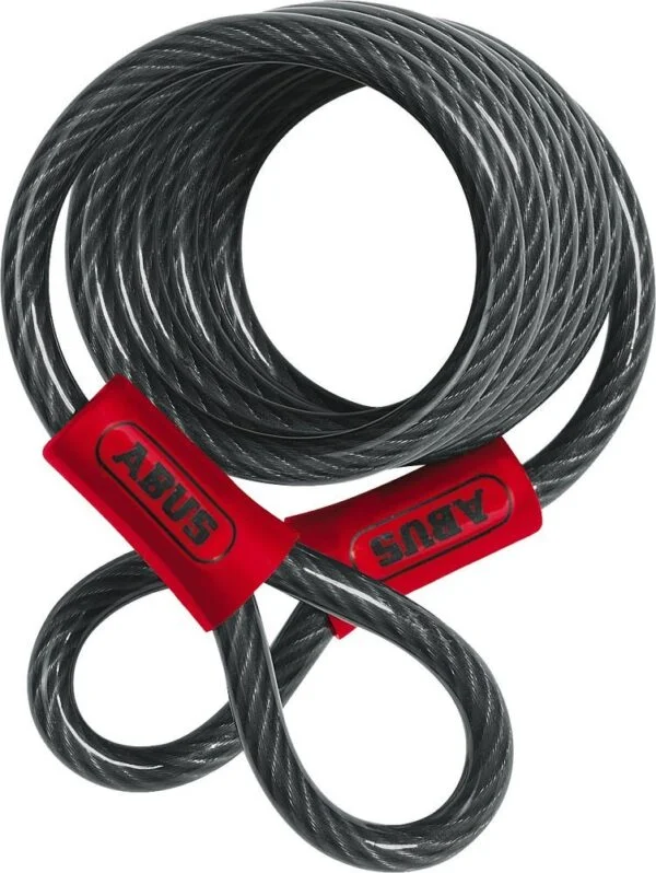 ABUS Cobra Twin Loop Steel Cable 185cm