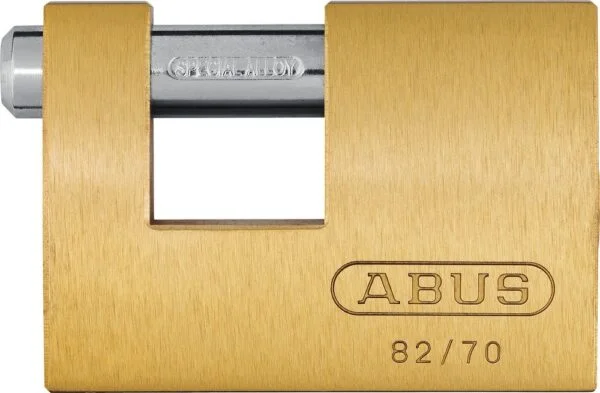 ABUS Monobloc 82 Brass Shutter Lock | Torne Valley