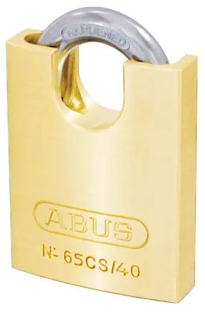 ABUS Brass Shackle Guard Padlock Premium 65/50mm | Torne Valley