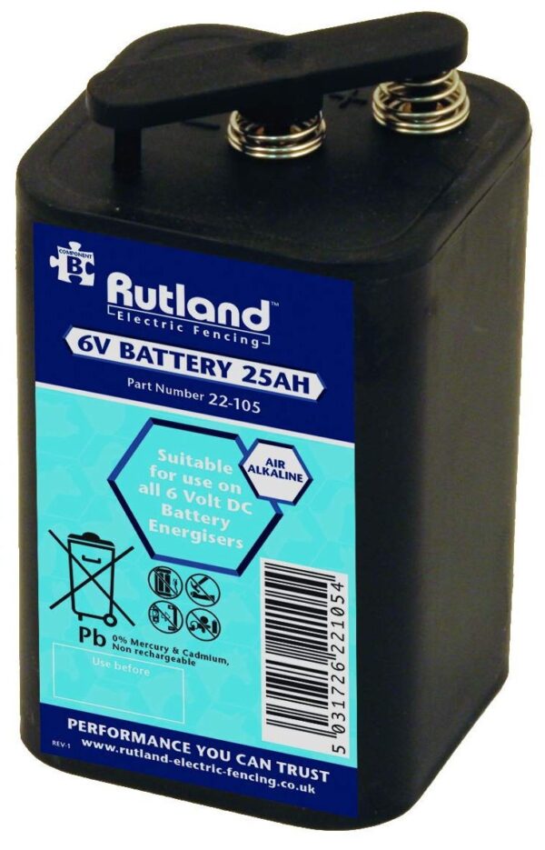 Rutland 6 Volt Battery