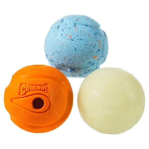 Chuckit! Fetch Medley Assorted 3 Pack, Medium