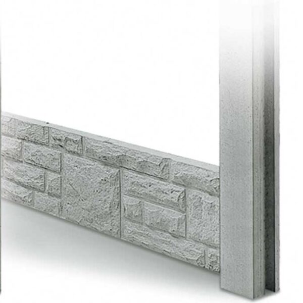 Rock Faced Gravel Board 12" | Torne Valley