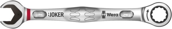 Wera 17mm 6000 Joker Ratcheting Combination Wrench | Torne Valley