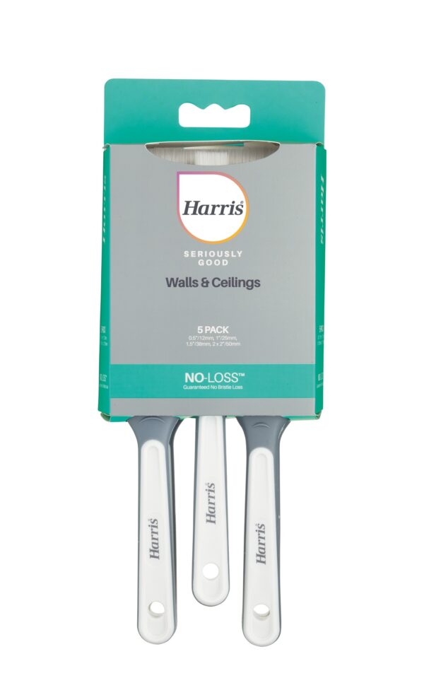Harris 5 Pack Walls & Ceilings Paint Brush | Torne Valley