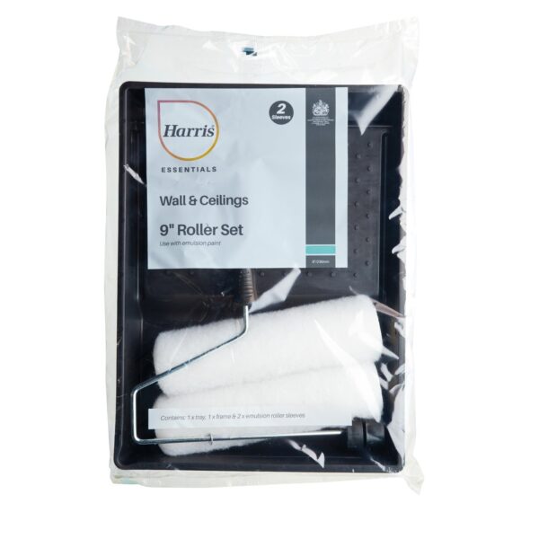 Harris Essentials Wall & Ceilings 9" Roller Set