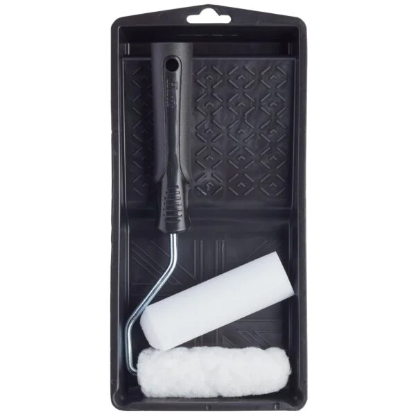 Harris Essentials Mini Roller Set 4" With 2 Sleeves - Image 4