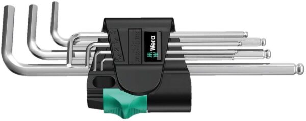 Wera 3950/9 Hex-Plus Stainless 1 Metric L-key set | Torne Valley