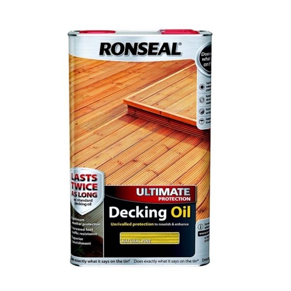 Ronseal Ultimate Decking Oil Natural Pine 5L | Torne Valley