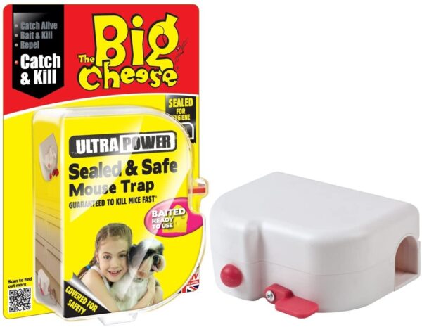 The Big Cheese Sealed and Safe Mouse Trap