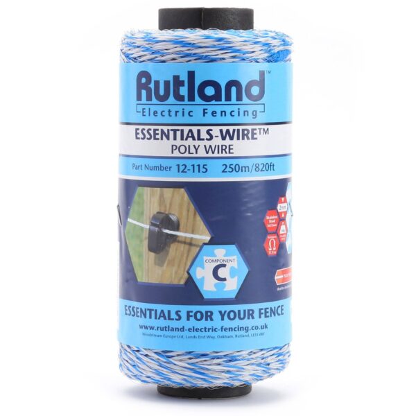 Rutland Essentials-Wire - Poly Wire 250m | Torne Valley