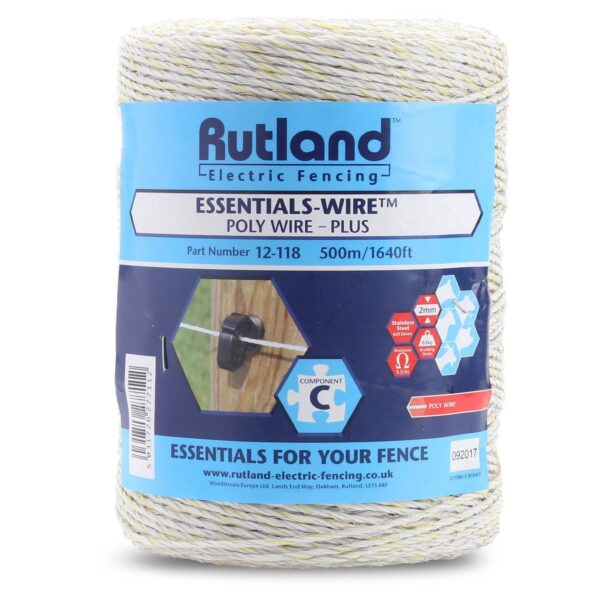 Rutland Essentials-Wire-Poly Wire Plus 500m | Torne Valley