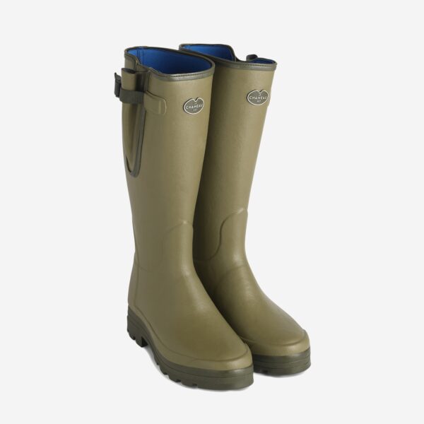 Le Chameau Vierzonord Neoprene Lined Wellington Boots Vert Vierzon | Torne Valley