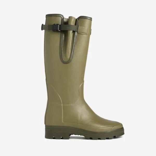 Le Chameau Vierzonord Neoprene Lined Wellington Boots Vert Vierzon - Image 3