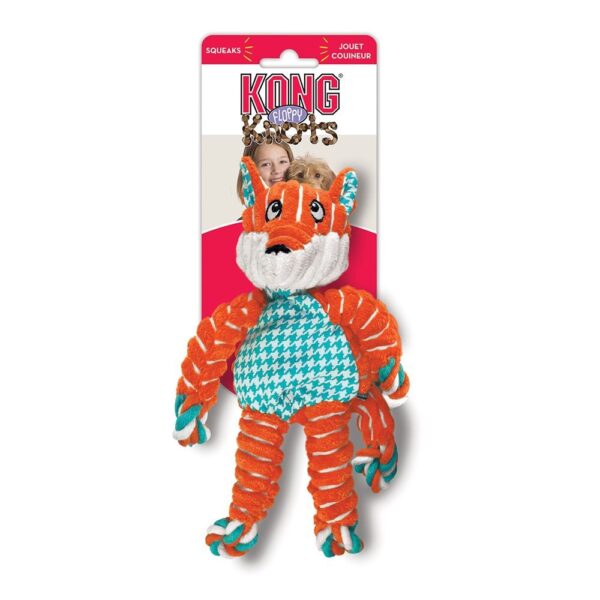 Kong Floppy Knots Fox Dog Toy | Torne Valley