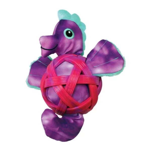 Kong Sea Shells Knots Seahorse Dog Toy