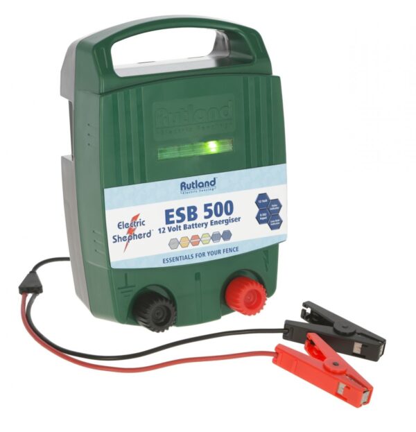 Rutland ESB 500 Battery Electric Fence Energiser (Was ESB 57) | Torne Valley