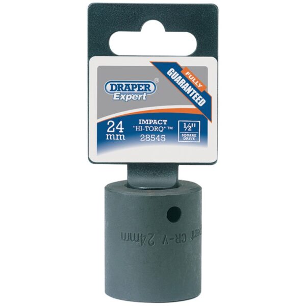 Draper 24mm 1/2" Sq. Dr. Impact Socket | Torne Valley