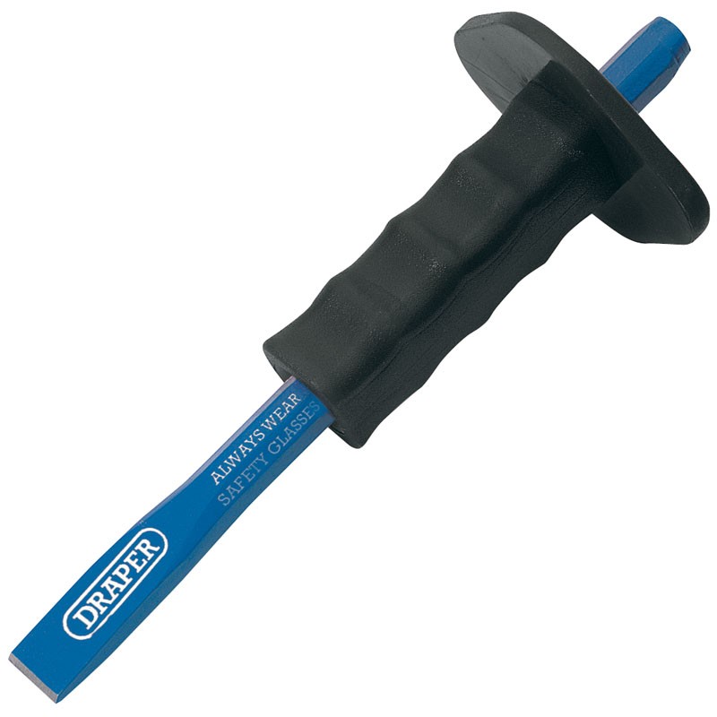 Draper 19 x 250mm Octagonal Shank Cold Chisel With Hand Guard