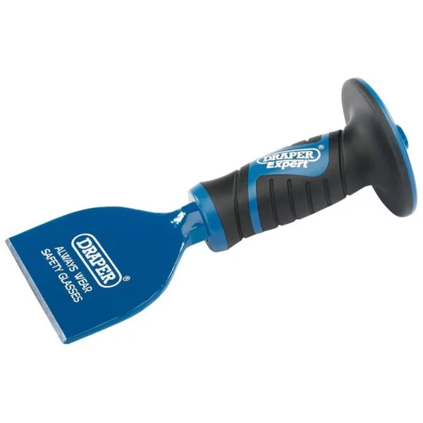 Draper 225 x 100mm Brick Bolster With Soft Grip Hand Guard