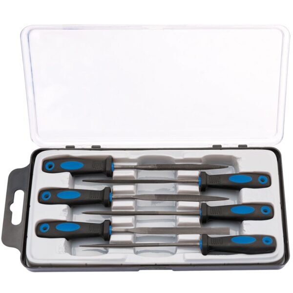 Draper 150mm Soft Grip Needle File Set (6 Piece) | Torne Valley