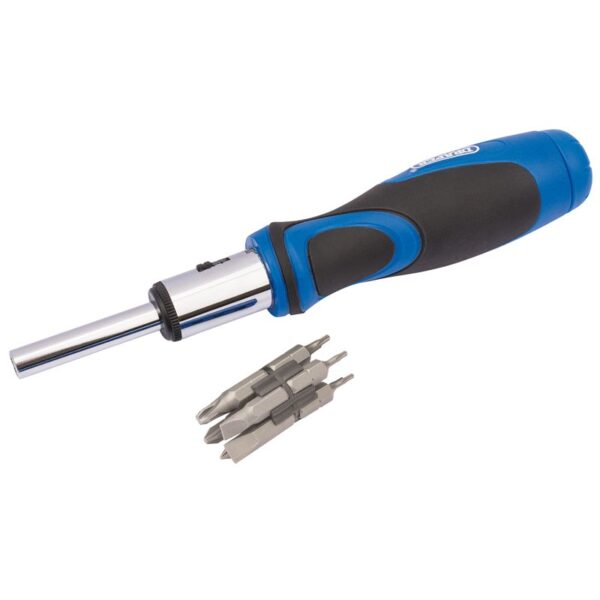 Draper Ratchet Screwdriver And Bit Set (13 Piece) | Torne Valley