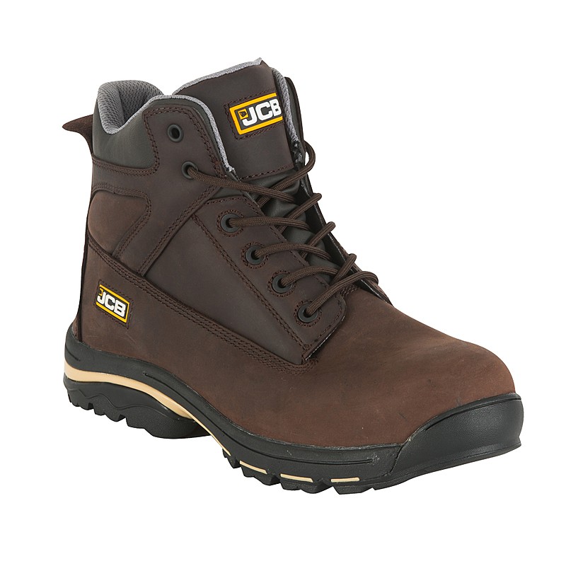 JCB Workmax Safety Boots Brown | Torne Valley
