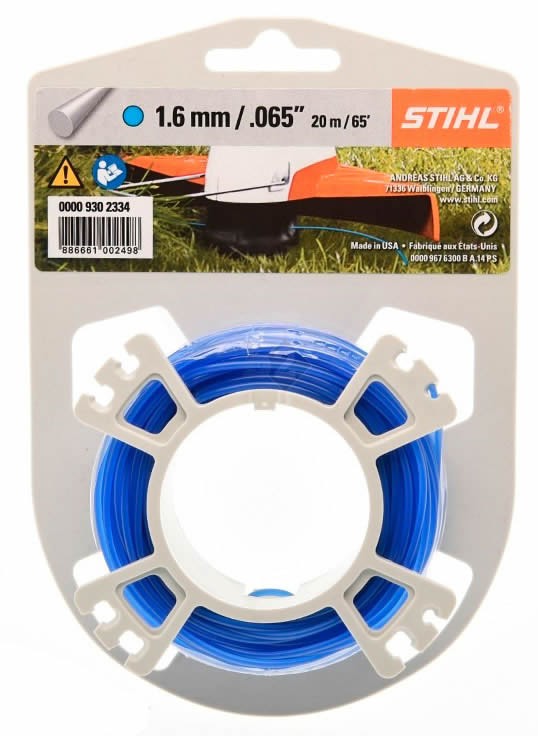 STIHL Nylon Trimmer Line Blue 1.6mm x 20m | Torne Valley