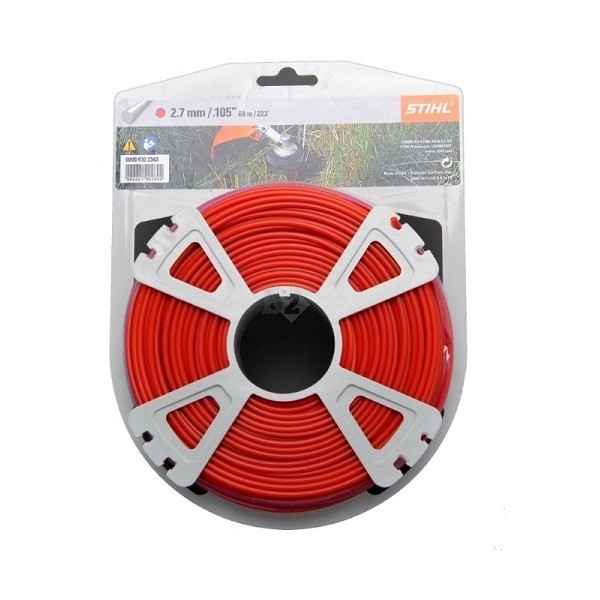 STIHL Nylon Trimmer Line Red 2.7mm x 68m | Torne Valley