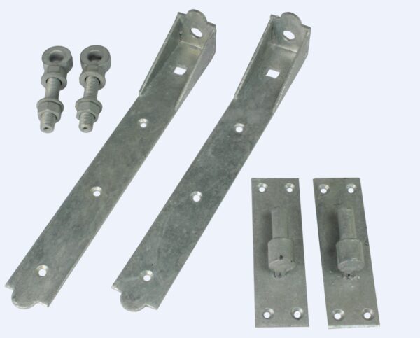 Galv Adjustable Hook & Band Set 24"