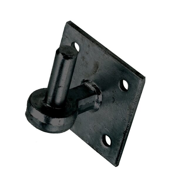 Gate Hook 4" Plate x 3/4" Black | Torne Valley