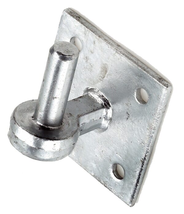 Gate Hook 4" Plate x 3/4" Galv