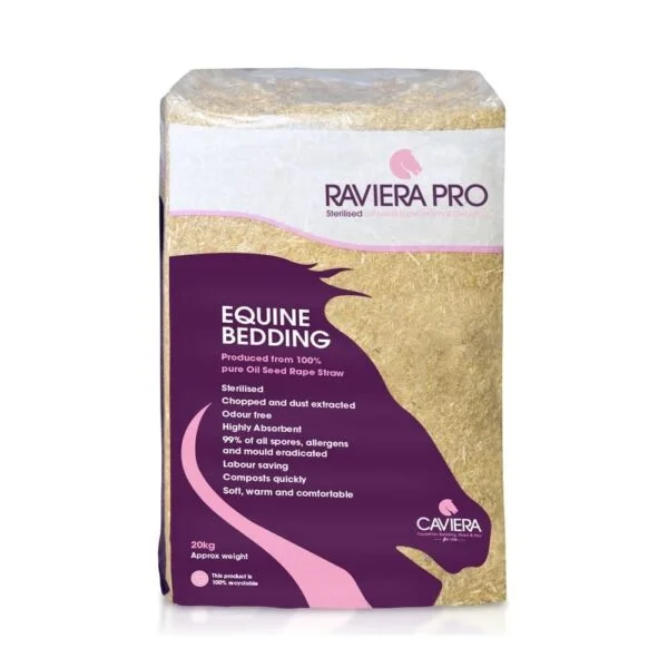 Raviera Pro Sterilised Rapestraw Bedding