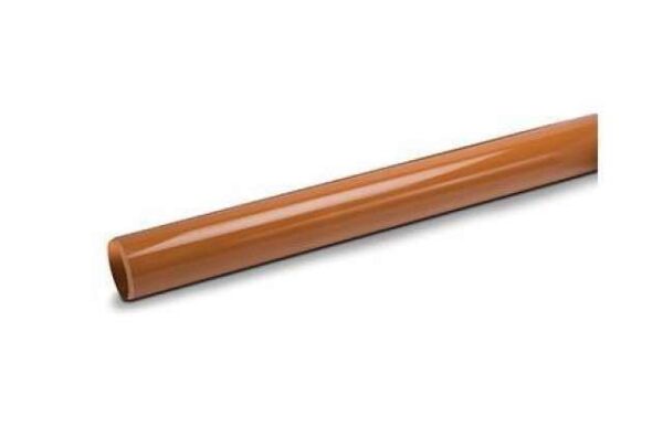 Polypipe 110mm x 6m Plain Ended Underground Pipe | Torne Valley