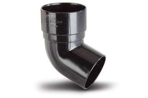 Polypipe 50mm 112.5 Offset Bend, Black