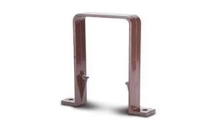 Polypipe 65mm Square Down Pipe Clip, Brown