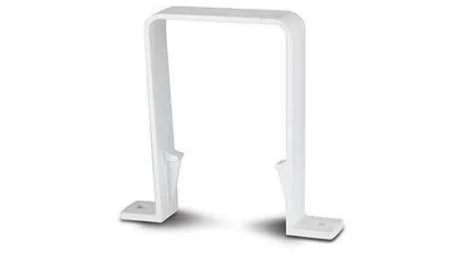 Polypipe 65mm Square Down Pipe Clip, White