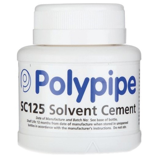 Polypipe Solvent Cement, 125ml | Torne Valley