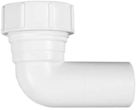 Polypipe 32mm 90 Swivel Elbow, White | Torne Valley