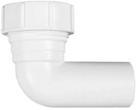 Polypipe 32mm 90 Swivel Elbow, White