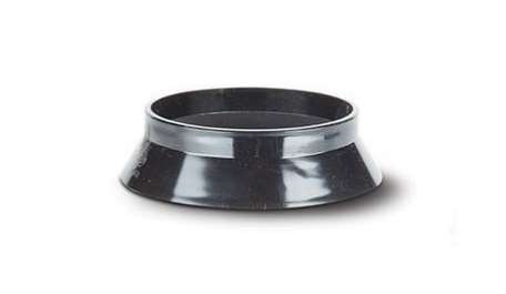 Polypipe 110mm Soil Weathering Collar, Black | Torne Valley