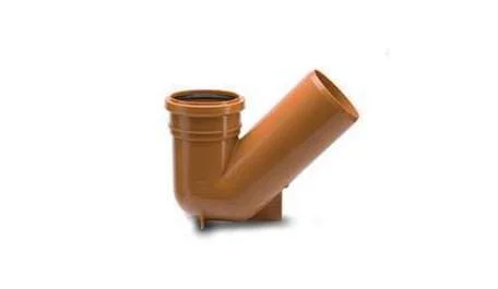 Polypipe 110mm Underground 45  Universal Gully Trap, Terracotta