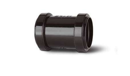 Polypipe 40mm Push Fit Waste Straight Coupler